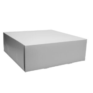 Bakelsekartong Q-Lock Vit 28x28x12cm 100st